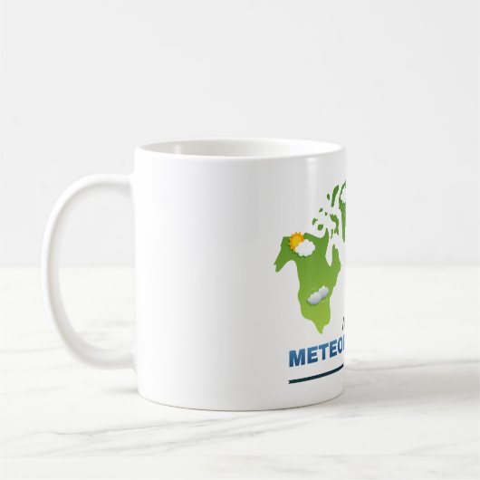 Weltmeteorologischer Tag Kaffeetasse (Links)