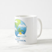 Weltmeteorologischer Tag Kaffeetasse (VorderseiteRechts)