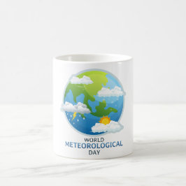 Weltmeteorologischer Tag Kaffeetasse