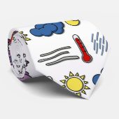 Weltmeteorologischer Tag Krawatte (Gerollt)