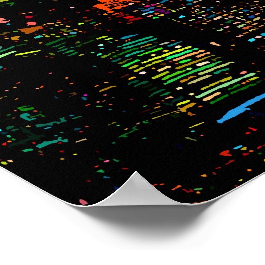 Weltmetropole Poster (Ecke)