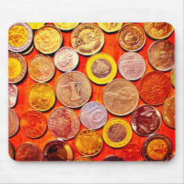 Weltmünzen Mousepad