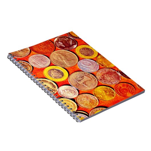 Weltmünzen Notizblock (Rechte Seite)