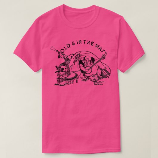 Weltmusik alt und unterwegs T-Shirt (Design vorne)