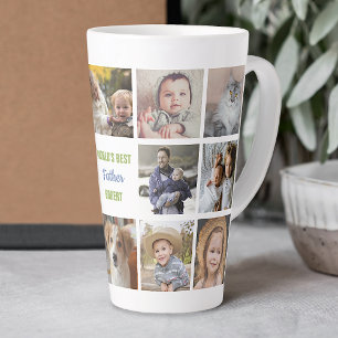 Weltname Instagram Foto Collage Milchtasse