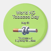 Weltnichtrauchertag: 31. Mai Magnet (Vorne)