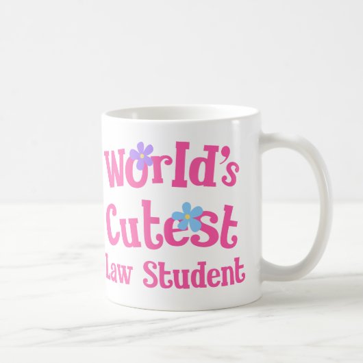 Weltniedlichster Gesetzesstudent Kaffeetasse (Rechts)