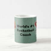 Weltno1-Basketball-Trainer Kaffeetasse (Mittel)