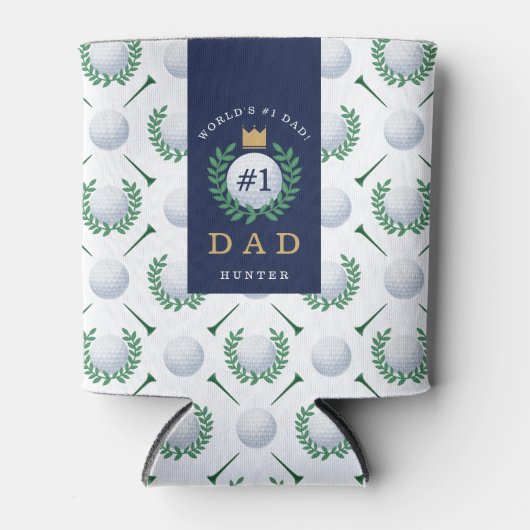 Weltnummer 1 Vater Prestigeträchtiger Royal Crown Dosenkühler (Vorderseite)