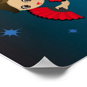 Weltnummer Poster (Ecke)