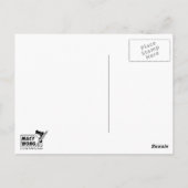 Weltnummer Postkarte (Rückseite)