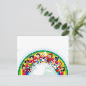 Weltnummer Postkarte (Stehend Vorderseite)