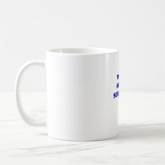 WeltOkayest Aufsichtskraft Kaffeetasse (Links)