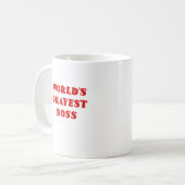 WeltOkayest Chef Kaffeetasse (Vorderseite Links)