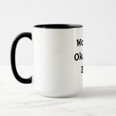WeltOkayest Chef Tasse (Links)