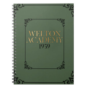 WELTON ACADEMY - DARK ACADEMIA PLANNER NOTIZBLOCK