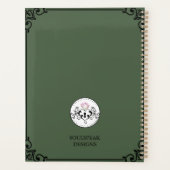 WELTON ACADEMY - DARK ACADEMIA PLANNER PLANER (Rückseite)