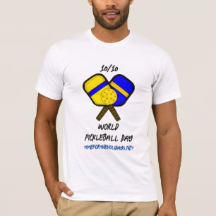 Weltpickleball-Tag 10. Oktober T-Shirt