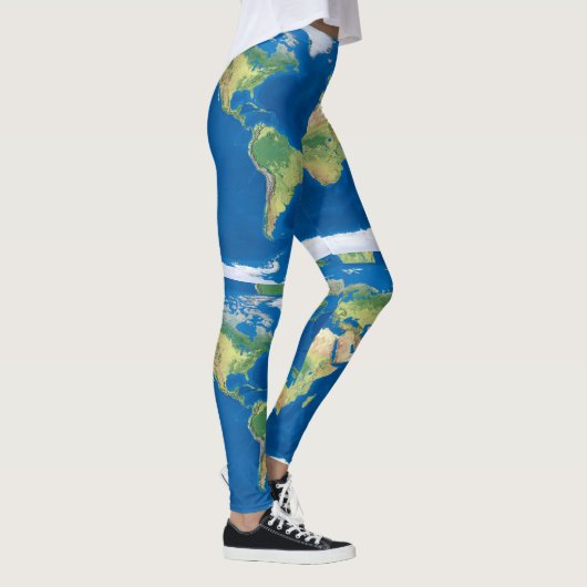 Weltplan-Projekt Leggings (Rechts)