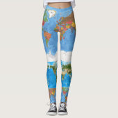 Weltplan-Projekt Leggings (Vorderseite)