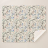 Weltporto-Briefmarken-Muster Sherpadecke (Vorderseite (Horizontal))