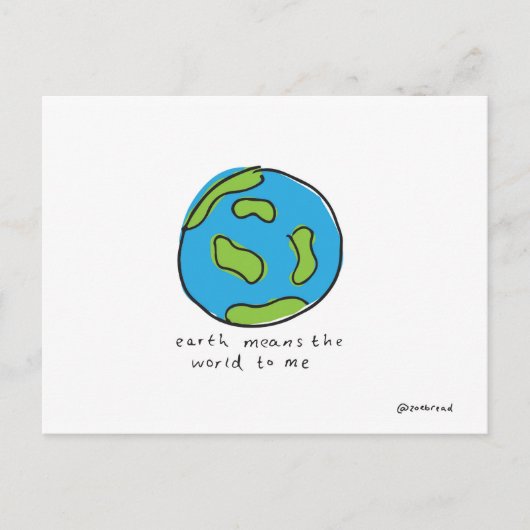 Weltpostkarte Postkarte (Vorderseite)