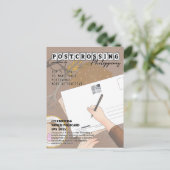 Weltpostkartentag 2022 postkarte (Stehend Vorderseite)