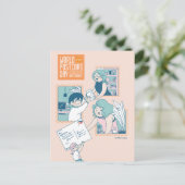 Weltpostkartentag 2022 postkarte (Stehend Vorderseite)