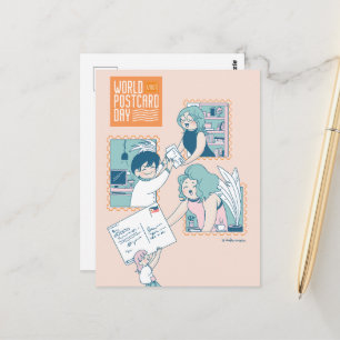 Weltpostkartentag 2022 postkarte