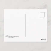 Weltpostkartentag - Exklusive Postkarte (Rückseite)