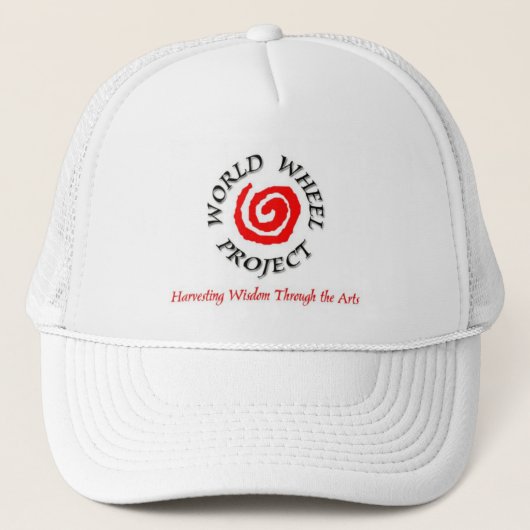 Weltrad-Projekt-Logo 1/Hat Truckerkappe (Vorderseite)