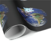 Weltratten-Packpapier Geschenkpapier (Rolleneckpunkt)