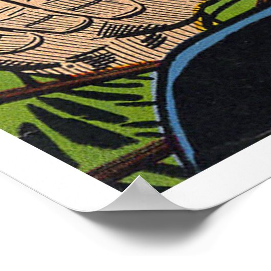 Weltraum #18 (1958) poster (Ecke)