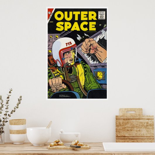 Weltraum #18 (1958) poster (Küche)