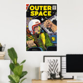 Weltraum #18 (1958) poster (Heimbüro)