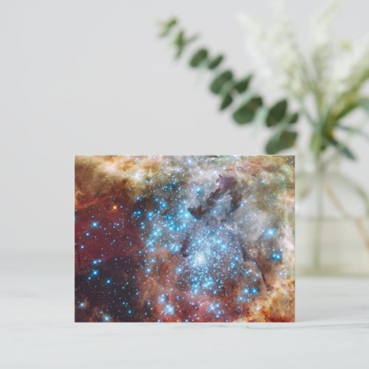 Weltraum 18 postkarte (Stehend Vorderseite)