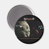 Weltraum 1999 magnet (Vorderseite/Rückseite)