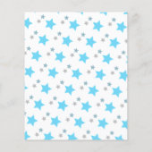 Weltraum 2 Geburtstag Budget (Rückseite)