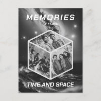 Weltraum 3D Foto Würfel Bilder Kollage