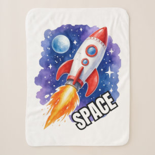 Weltraum-Abenteuer Poster Abenteuer warten unter Sherpadecke