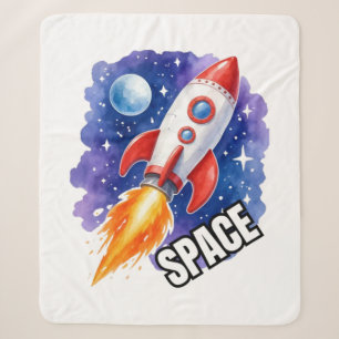 Weltraum-Abenteuer Poster Abenteuer warten unter Sherpadecke