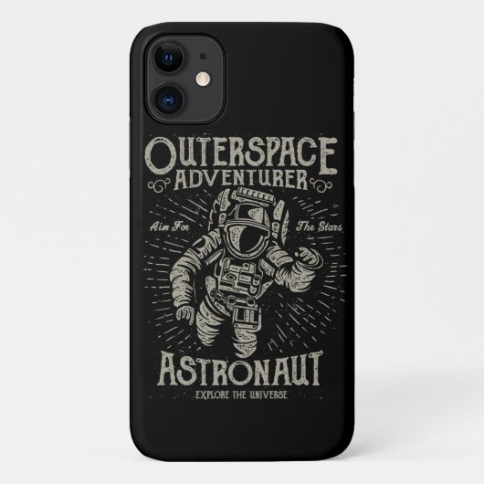 Weltraum-Abenteurer-Astronaut will Sterne Case-Mate iPhone Hülle (Rückseite)