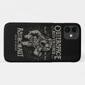 Weltraum-Abenteurer-Astronaut will Sterne Case-Mate iPhone Hülle (Rückseite (Horizontal))