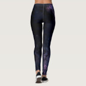 Weltraum Abstrakt Leggings (Rückseite)