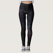 Weltraum Abstrakt Leggings (Vorderseite)