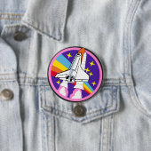 Weltraum-Abzeichen Button (Beispiel)