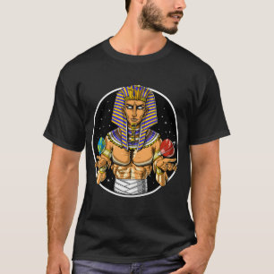 Weltraum-Ägyptischer Pharao Tutanchamun T-Shirt