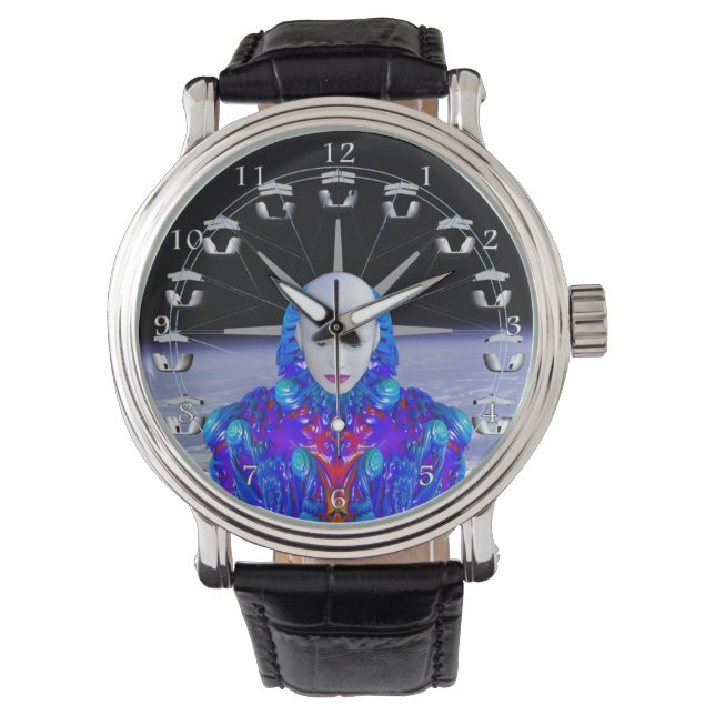 Weltraum Armbanduhr (Vorderseite)