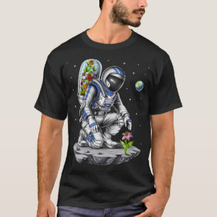 Weltraum-Astronaut-Botaniker T-Shirt