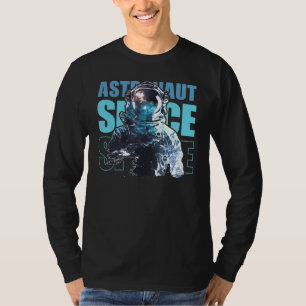 Weltraum Astronaut Galaxie Astronomie Raumfahrer T-Shirt